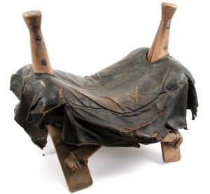 antique saddle