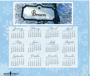 Boystown    028VGF Calendar